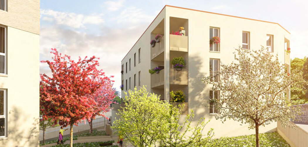 Programme immobilier neuf FIRST BOURG EN BREST - Bourg-en-Bresse à proximité de l’université Jean Moulin Lyon III (01000) - Référence : 14308