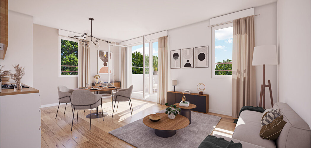 Programme immobilier neuf Coeur Citadelle - Bourg-en-Bresse quartier de la Citadelle proche gare (01000) - Référence : 14303