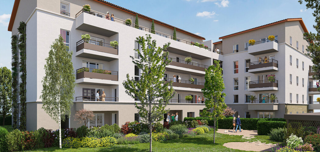 Programme immobilier neuf Coeur Citadelle - Bourg-en-Bresse quartier de la Citadelle proche gare (01000) - Référence : 14303