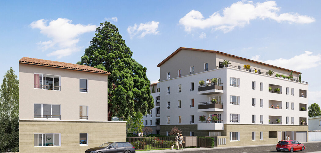 Programme immobilier neuf Coeur Citadelle - Bourg-en-Bresse quartier de la Citadelle proche gare (01000) - Référence : 14303