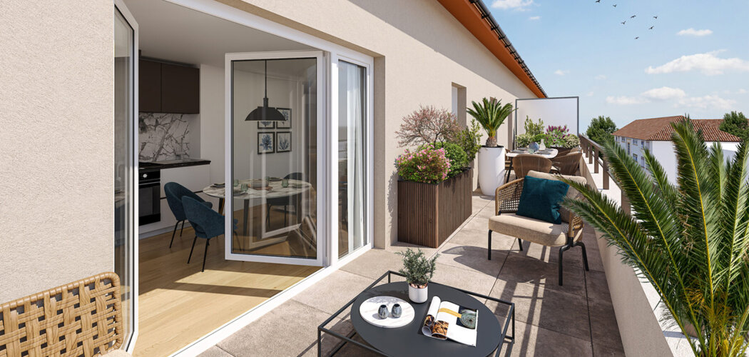 Programme immobilier neuf Coeur Citadelle - Bourg-en-Bresse quartier de la Citadelle proche gare (01000) - Référence : 14303