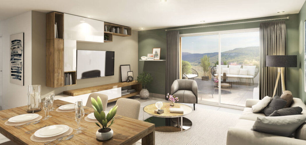 Programme immobilier neuf RESIDENCE ONAEE - Brison-Saint-Innocent entre lac et nature (73100) - Référence : 12073
