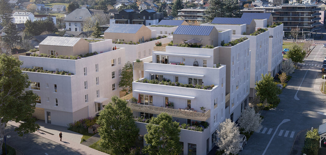 Programme immobilier neuf ILÔSENS - Challes-les-Eaux, appartements neufs et cadre de vie dynamique près de Chambéry (73190) - Référence : 15950