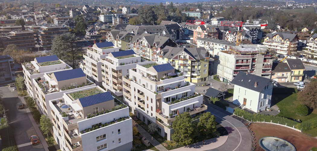 Programme immobilier neuf ILÔSENS - Challes-les-Eaux, appartements neufs et cadre de vie dynamique près de Chambéry (73190) - Référence : 15950