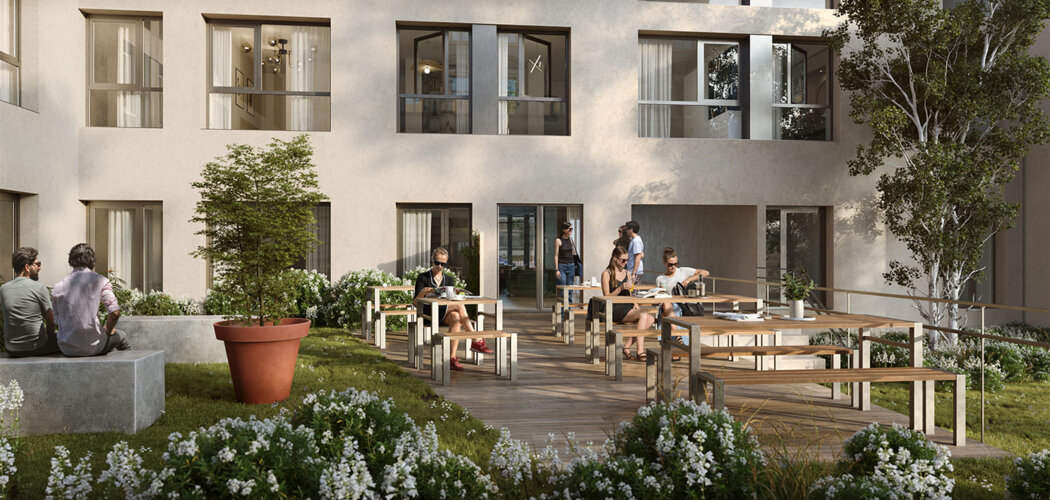 Programme immobilier neuf SWEETLY CHAMBERY - Chambéry, logements étudiants et proximité universitaire en cœur de ville (73000) - Référence : 18035
