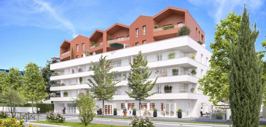 Programme immobilier neuf L'OREE BISSY - Chambéry : logements neufs sécurisés et verdoyants proche des commodités (73000) - Référence : 15434