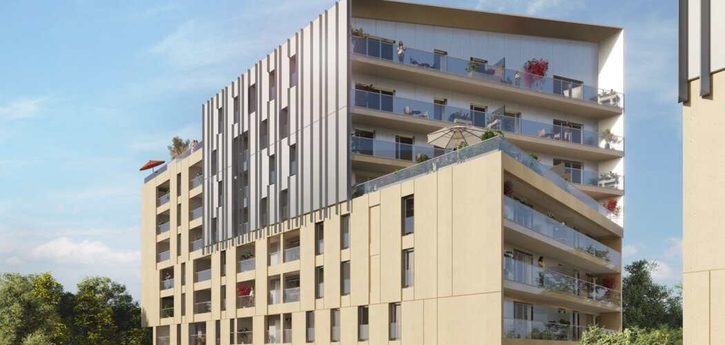 Programme immobilier neuf Ancora - Chambéry : logements neufs sécurisés et verdoyants proche des commodités (73000) - Référence : 15494