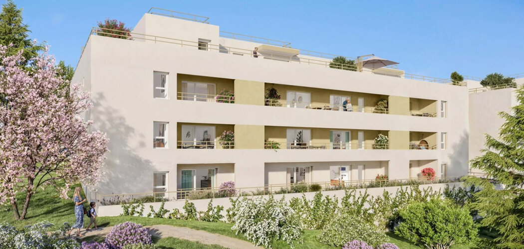 Programme immobilier neuf REFLET DES MONTS - Chambéry proche centre ville et transports (73000) - Référence : 17405