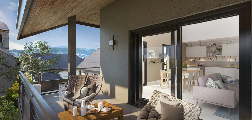Programme immobilier neuf LE PRE GEORGES - Chapeiry aux portes d’Annecy (74540) - Référence : 13135