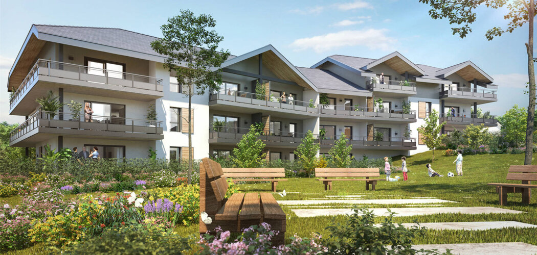 Programme immobilier neuf LE PRE GEORGES - Chapeiry aux portes d’Annecy (74540) - Référence : 13135