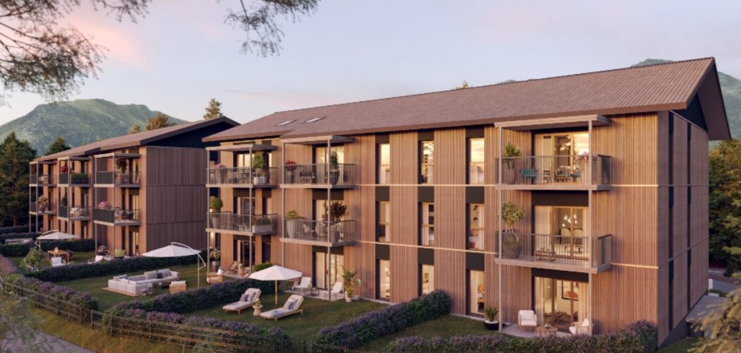 Programme immobilier neuf ACCORD BOISE - Châtillon-sur-Cluses : Résidence T2–T4 avec cadre montagnard et confort optimisé proche des stations de ski (74300) - Référence : 6351