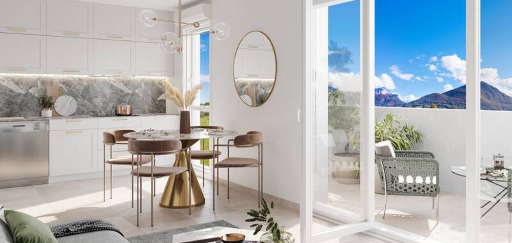 Programme immobilier neuf Orea - Chindrieux : logements neufs familiaux entre lac et montagne (73310) - Référence : 7545