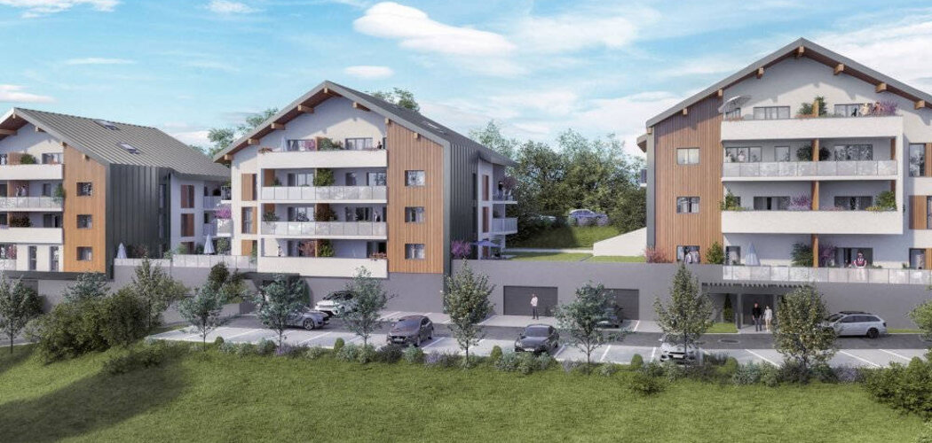 Programme immobilier neuf Le Verger - Choisy : Résidence T2–T4 avec cadre naturel et confort optimisé proche des commodités (74330) - Référence : 7070