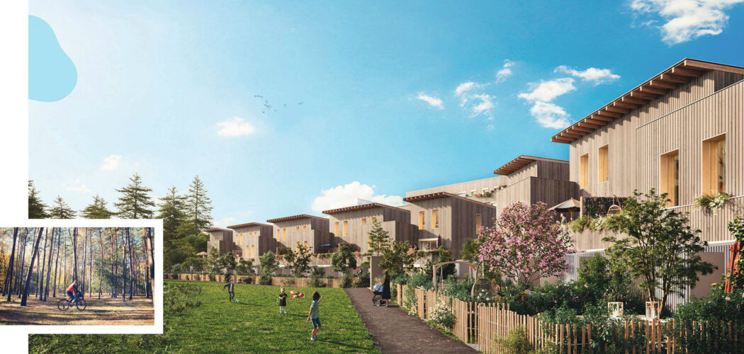 Programme immobilier neuf LES DEMEURES DE GAÏA - Cognin : logements neufs sécurisés et verdoyants proche des commodités (73160) - Référence : 15122