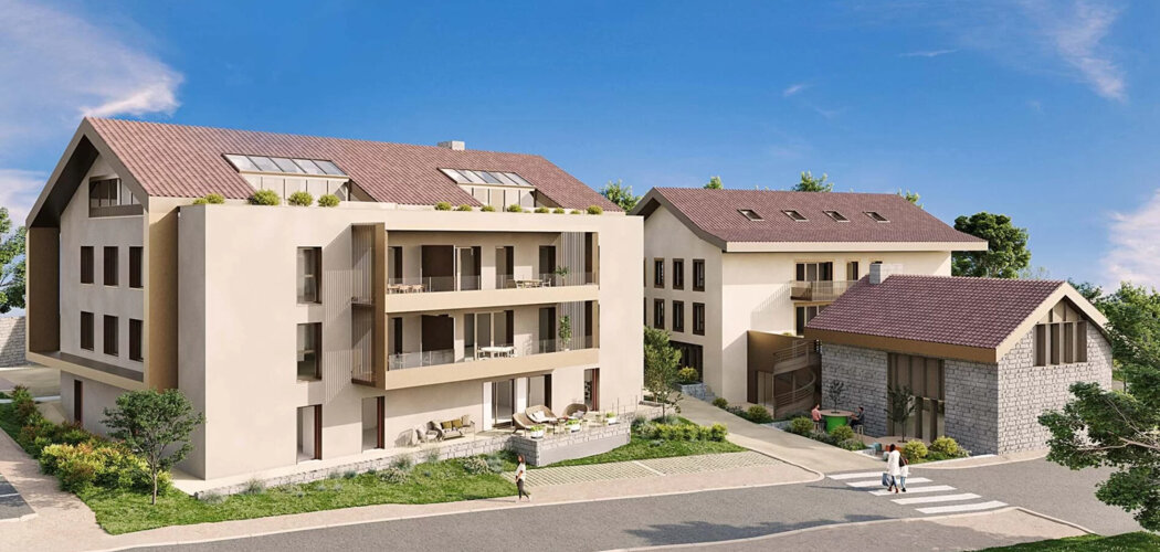 Programme immobilier neuf Coeur Village - Copponex près de Genève et Annecy (74350) - Référence : 8631