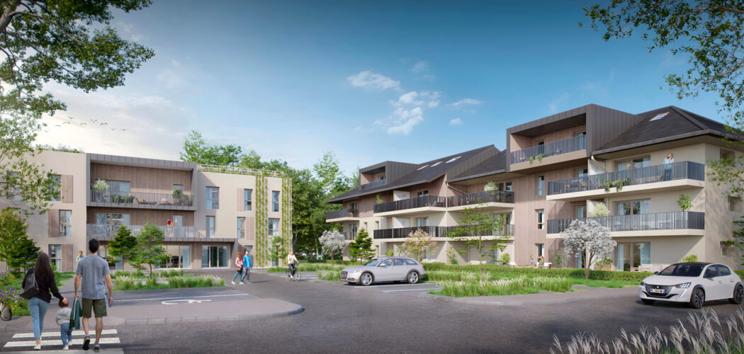 Programme immobilier neuf Les 3 Pins - Cusy proche centre-bourg (74540) - Référence : 9138
