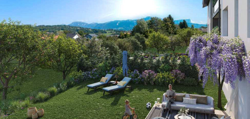 Programme immobilier neuf ÔRIZON - Cuvat : Résidence T2–T4 avec cadre naturel et confort optimisé proche des commodités (74350) - Référence : 6522