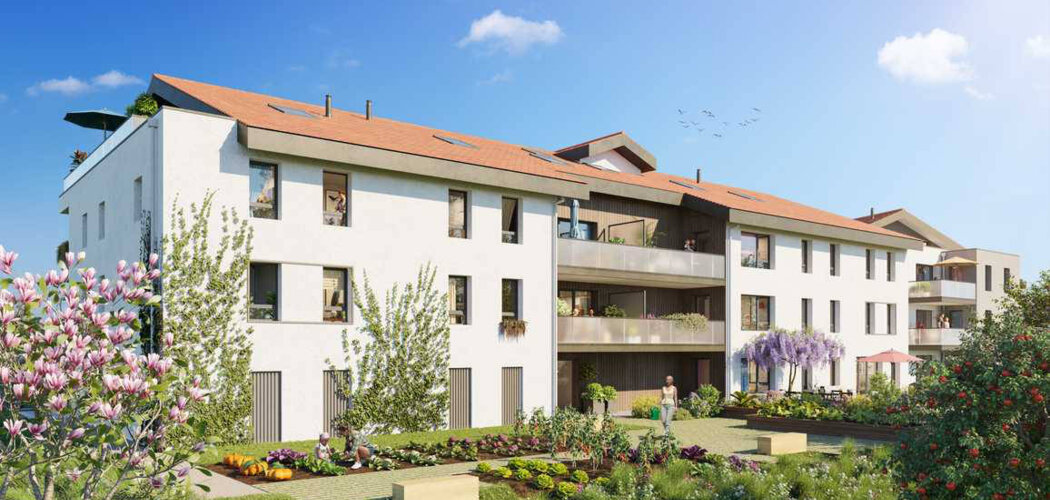 Programme immobilier neuf ÔRIZON - Cuvat : Résidence T2–T4 avec cadre naturel et confort optimisé proche des commodités (74350) - Référence : 6522