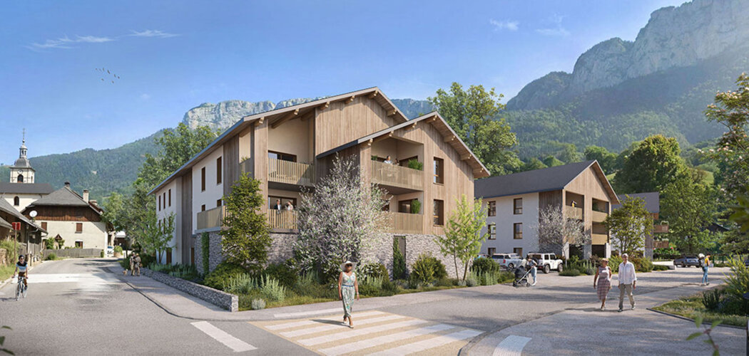 Programme immobilier neuf SIGNAL 1784 - Dingy-Saint-Clair entre village et montagnes proche d’Annecy (74230) - Référence : 16225