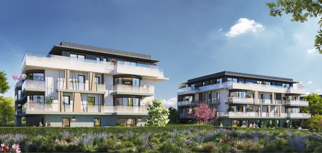 Programme immobilier neuf Prestige - Divonne-les-Bains : logements neufs proches du lac de Divonne et de la frontière suisse (01220) - Référence : 16942