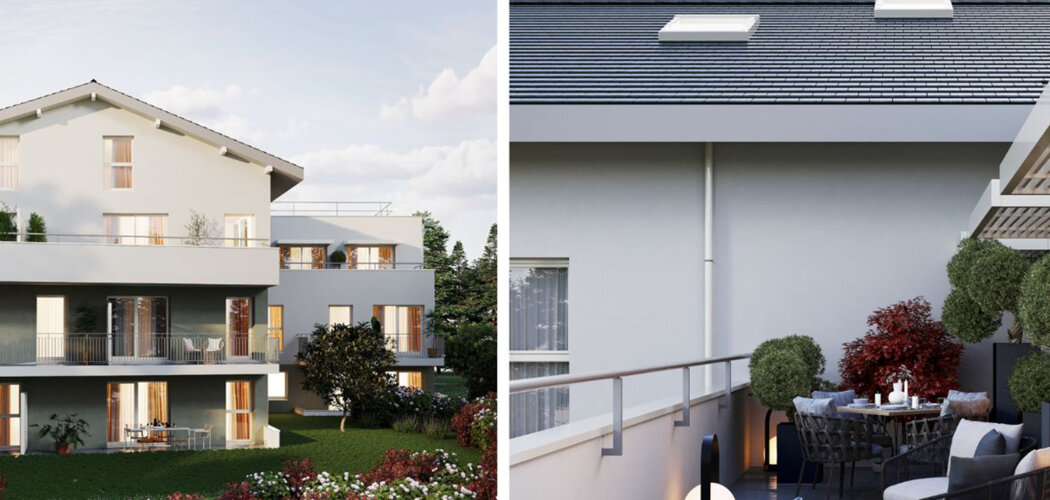Programme immobilier neuf L’ÔPALE - Divonne-les-Bains près du Lac de Divonne (01220) - Référence : 12959
