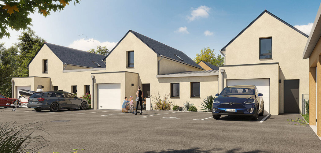 Programme immobilier neuf TERRE & O - Douvaine à proximité de la mairie et du bus (74140) - Référence : 9176