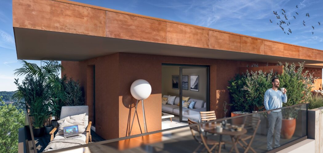 Programme immobilier neuf TERRE & O - Douvaine à proximité de la mairie et du bus (74140) - Référence : 9176