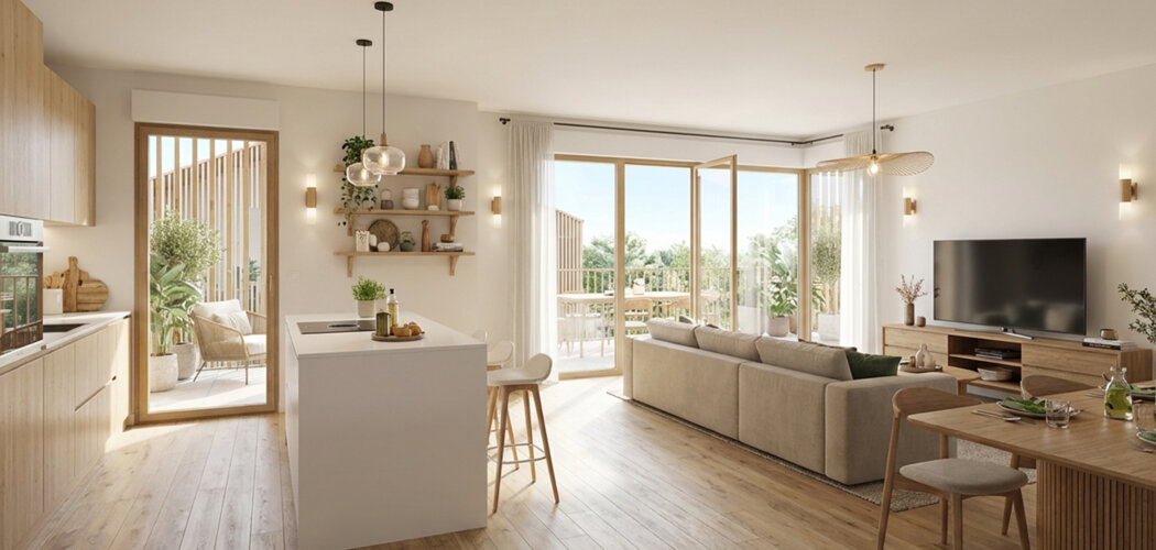 Programme immobilier neuf Equilibre - Douvaine centre-ville proche Lac Léman (74140) - Référence : 16202