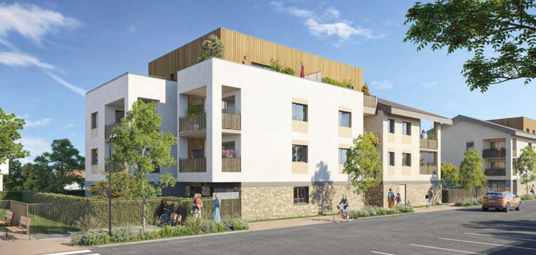 Programme immobilier neuf NEOZEN - Douvaine vie pratique entre centre ville et frontière suisse (74140) - Référence : 17665