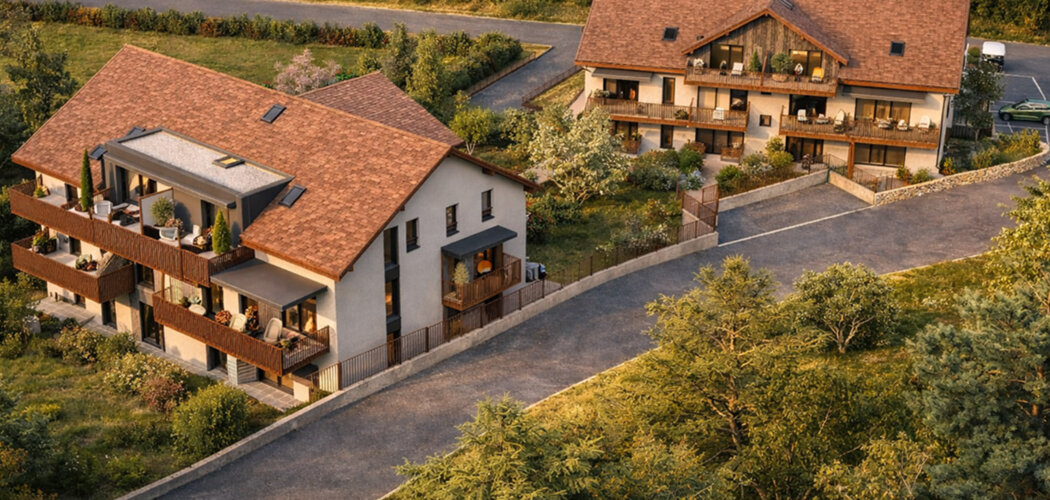 Programme immobilier neuf PERLE DU LAC - Duingt emplacement privilégié au bord du lac d’Annecy (74410) - Référence : 16162