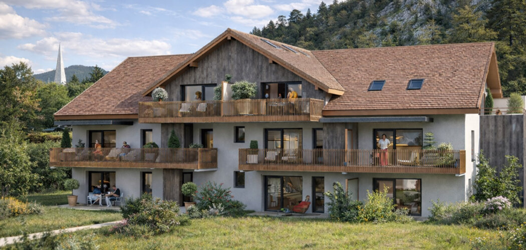 Programme immobilier neuf PERLE DU LAC - Duingt emplacement privilégié au bord du lac d’Annecy (74410) - Référence : 16162