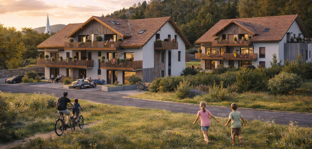 Programme immobilier neuf PERLE DU LAC - Duingt emplacement privilégié au bord du lac d’Annecy (74410) - Référence : 16162