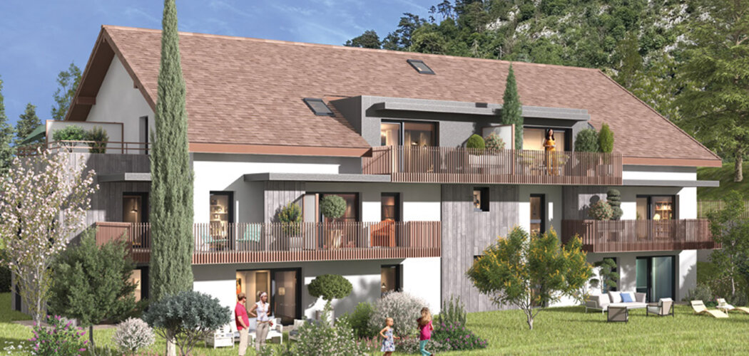 Programme immobilier neuf L' écrin - Duingt proche du  Massif du Taillefer (74410) - Référence : 12862
