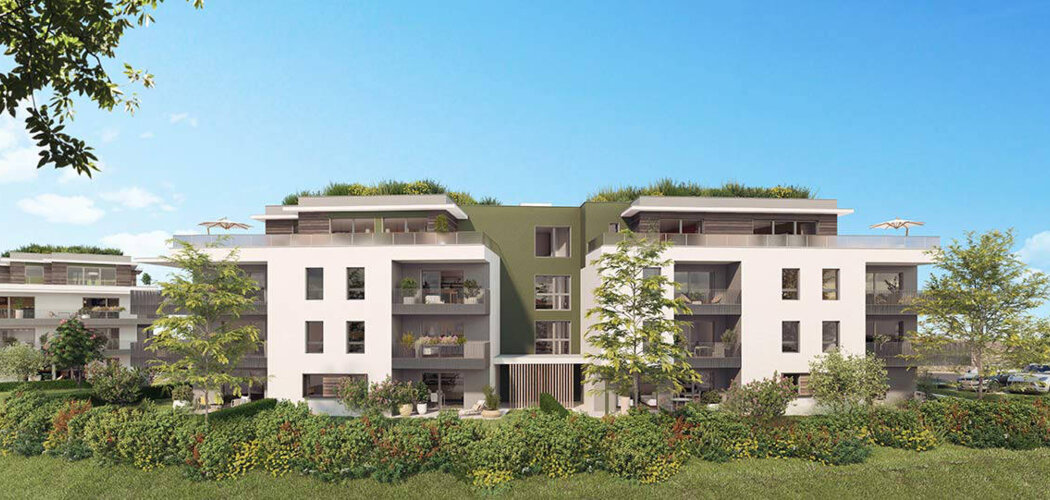 Programme immobilier neuf HORIZON DE JADE - Epagny Metz-Tessy : Résidence T2–T4 avec cadre naturel et confort optimisé proche des commodités (74330) - Référence : 6974