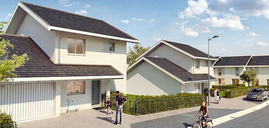 Programme immobilier neuf LES VILLAS DE L'ADRET - Etercy : Maisons T4–T5 avec jardins privatifs et surfaces modulables proche d’Annecy (74150) - Référence : 1003