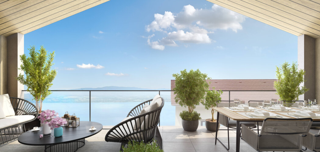 Programme immobilier neuf ALVEA - Evian-les-Bains résidence neuve proche ligne H (74500) - Référence : 17960