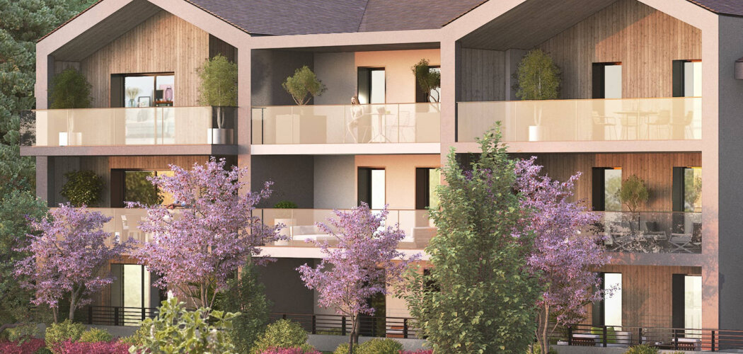 Programme immobilier neuf ALVEA - Evian-les-Bains résidence neuve proche ligne H (74500) - Référence : 17960