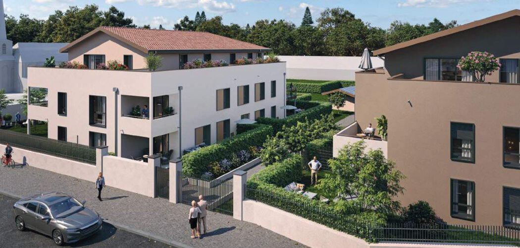 Programme immobilier neuf LES CLÉS DE FA - Fareins cœur de village proche de Lyon (01480) - Référence : 13725