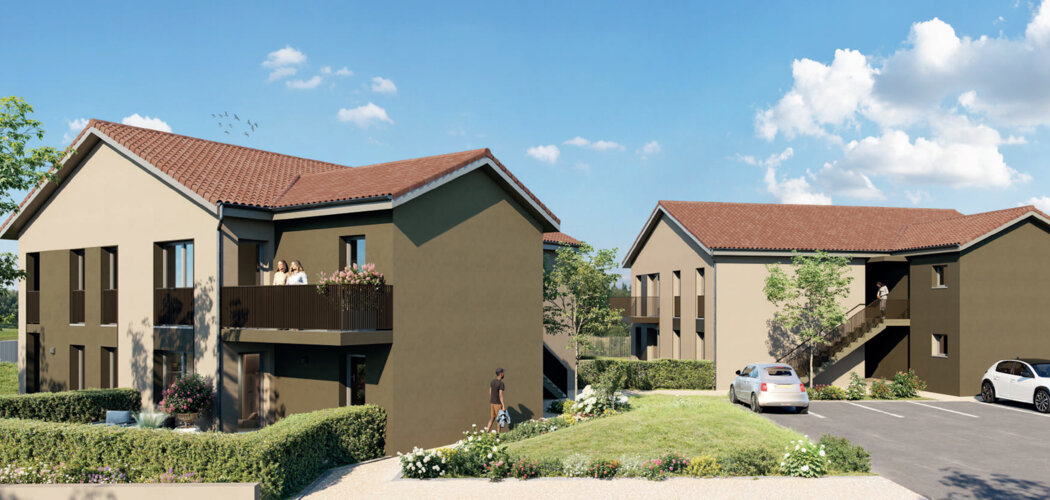 Programme immobilier neuf Naturea - Fareins résidence proche commerces et écoles (01480) - Référence : 18521