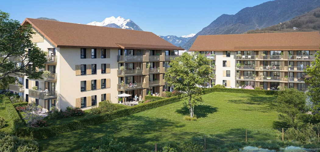 Programme immobilier neuf Résidence HORIZON - Faverges-Seythenex cadre verdoyant proche lac appartements avec extérieur (74210) - Référence : 17156