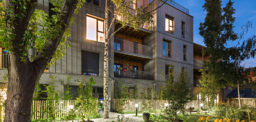 Programme immobilier neuf L’ILOT DES LUMIERES - Ferney-Voltaire à proximité à vélo des Bains des Pâquis (01210) - Référence : 11339