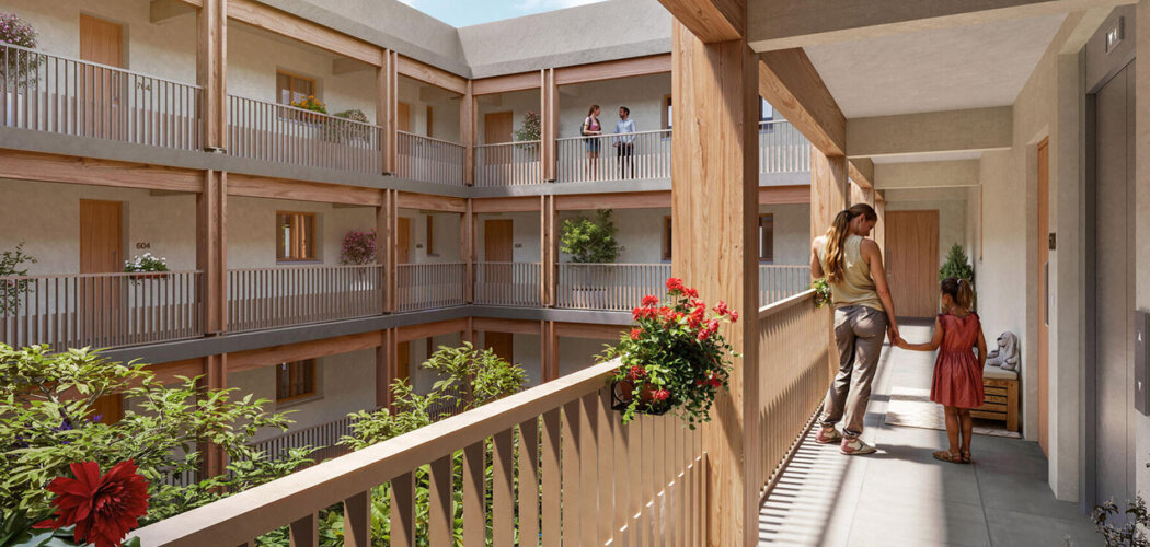 Programme immobilier neuf Neo Patio - Ferney-Voltaire près du tramway (01210) - Référence : 14287