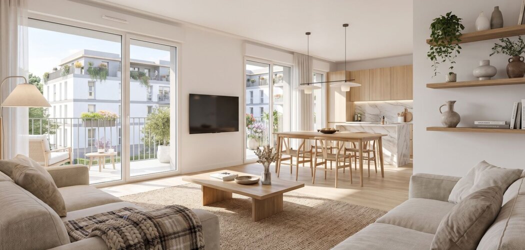 Programme immobilier neuf Au Fil de l'Eau - Frangy logements du 2 au 4 pièces proches Genève (74270) - Référence : 17759