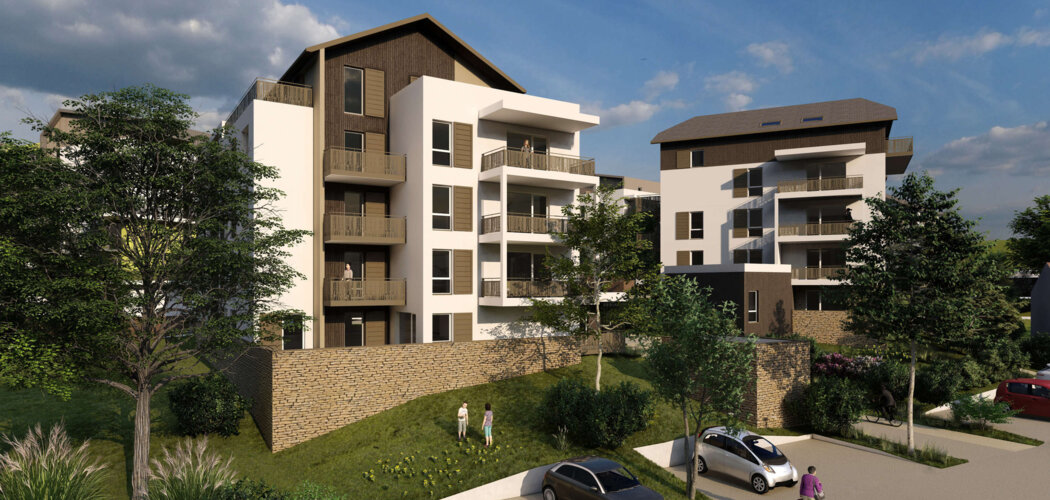 Programme immobilier neuf RE'SOURCE - Gex résidence à deux pas du centre ville (01170) - Référence : 8497