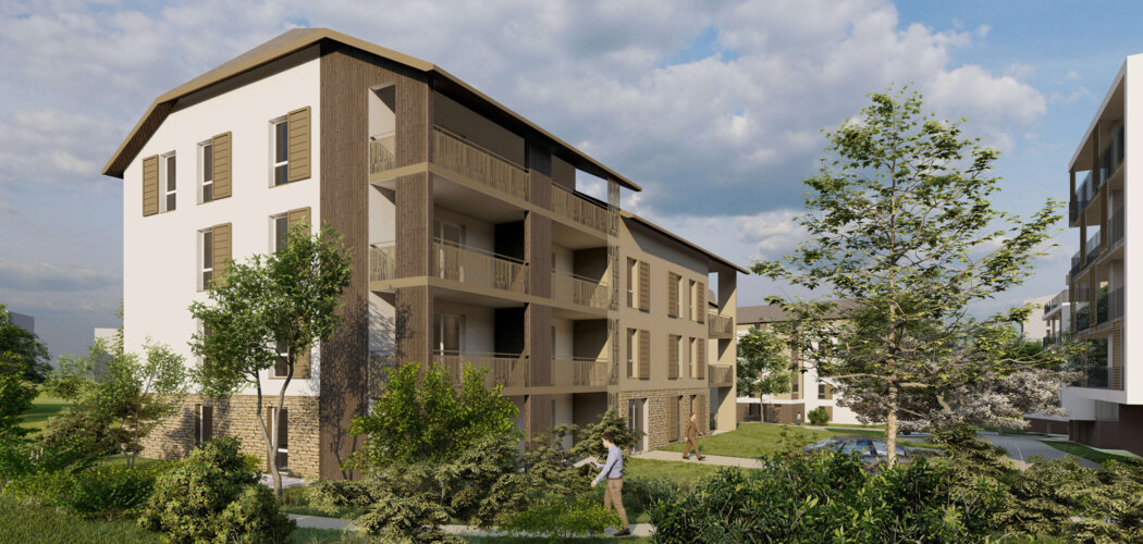 Programme immobilier neuf RE'SOURCE - Gex résidence à deux pas du centre ville (01170) - Référence : 8497