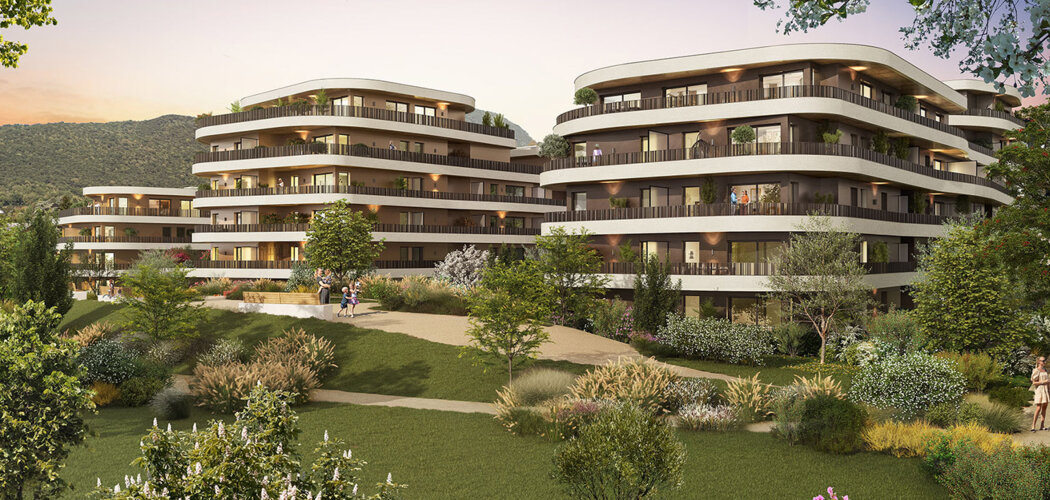 Programme immobilier neuf L'EDEN PARC - Grésy-sur-Aix à proximité d'Aix-les-Bains (73100) - Référence : 16121