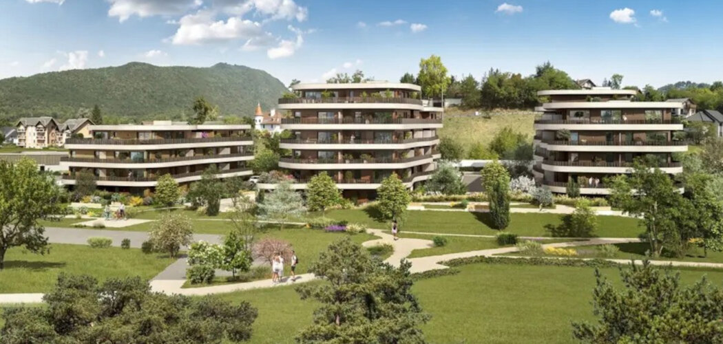 Programme immobilier neuf L'EDEN PARC tranche 2 - Grésy-sur-Aix gare à pied et lac du Bourget à 18 min (73100) - Référence : 18649