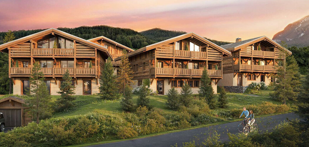 Programme immobilier neuf Chalets ISQUI - La Clusaz chalets de standing au pied des pistes massif des Aravis (74220) - Référence : 17117