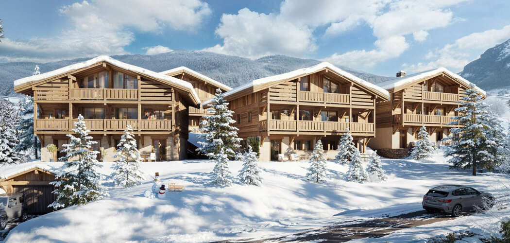 Programme immobilier neuf Chalets ISQUI - La Clusaz chalets de standing au pied des pistes massif des Aravis (74220) - Référence : 17117