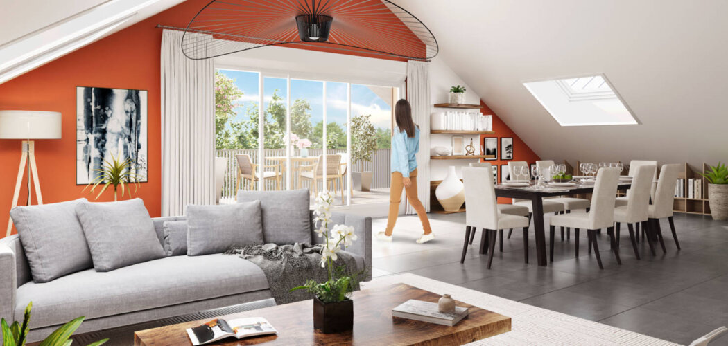 Programme immobilier neuf RESIDENCE LEYA - La Motte-Servolex à deux pas du lac du Bourget (73290) - Référence : 11784